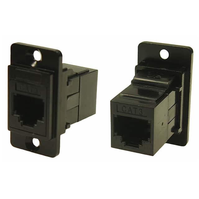 CP30723MB DUALSLIM BLKMTL CAT3 RJ11 CSK