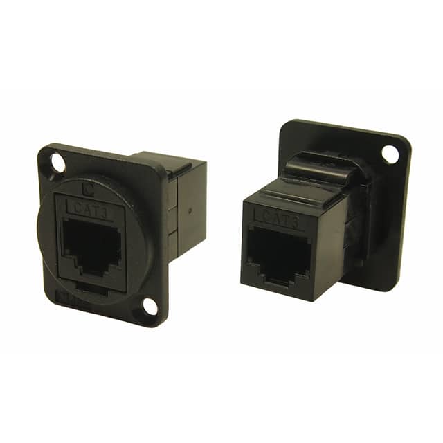 CP30224 CONN FEEDTHRU CAT3 RJ12 6P6C CSK
