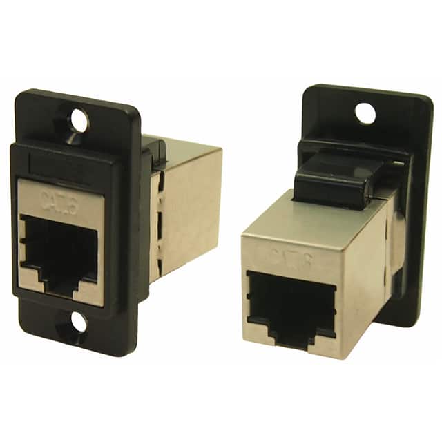 CP30722S DUALSLIM CAT.6 RJ45 SHIELDED BLA