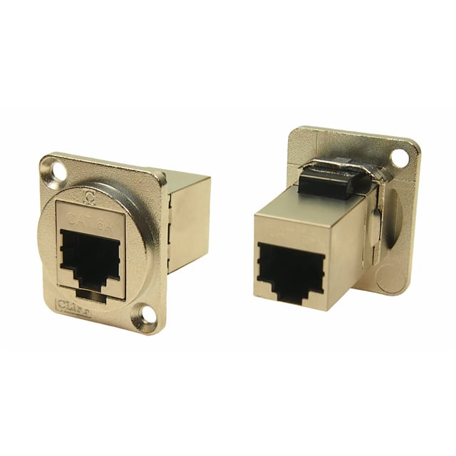 CP30225SM CONN FEEDTHRU METAL CAT6A SHIELD