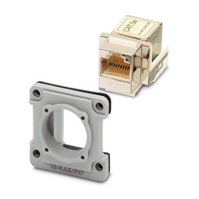 1689488 CONN MOD COUPLER 8P8C TO 8P8C