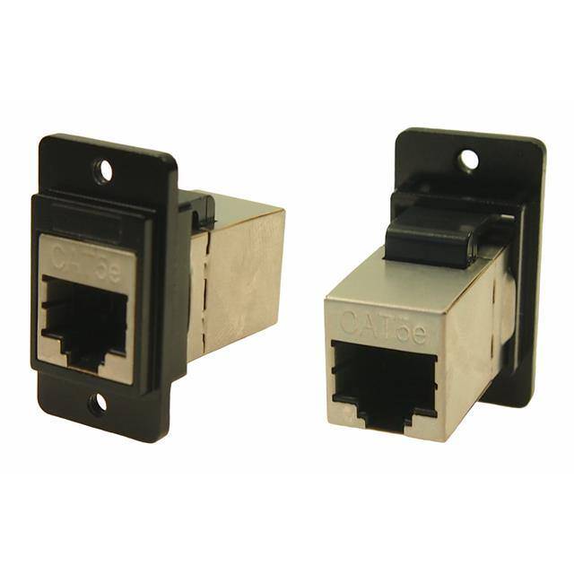 CP30720SMB3 DUALSLIM BLKMTL CAT5E SHLD M3
