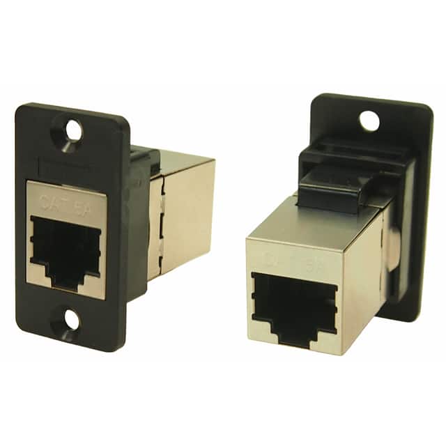 CP30625S FM SLIM FT CAT6A SHLD CSK BLK