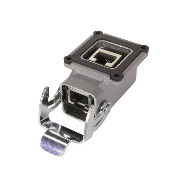 09452151118 HAN3A RJ45 PFT ANGLED (4 HOLE)