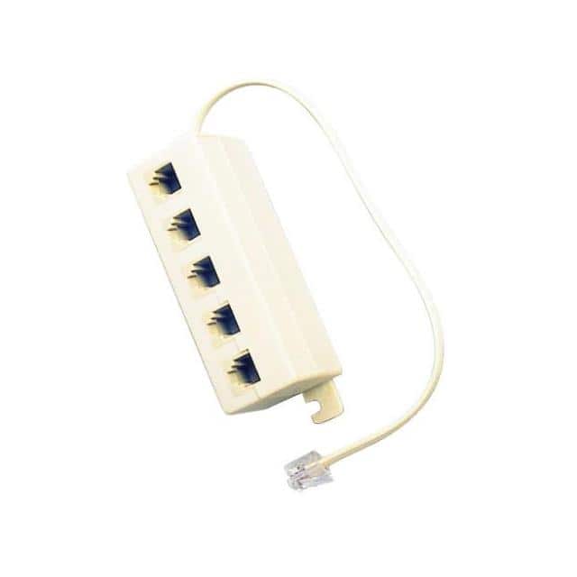 EM752018 6P4C Plug to 5x6P4C Jack outlet