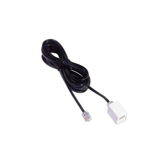EM752050B Modular Male to Female Flat Tele