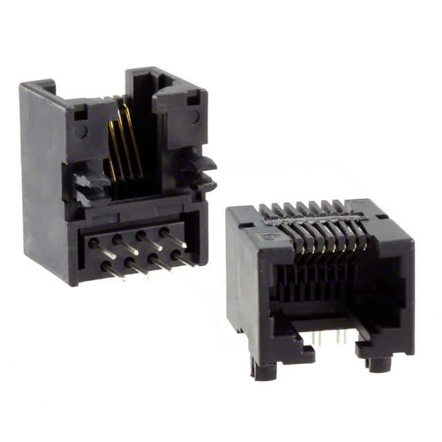 54601-908WPLF CONN MOD JACK 8P8C R/A UNSHLD