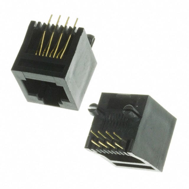 A-2014-2-4-N-T-R CONN MOD JACK 8P8C VERT UNSHLD