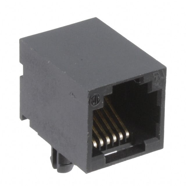 RJE0166001 CONN MOD JACK 6P6C R/A UNSHLD