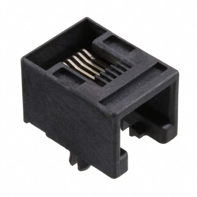 0955012661 CONN MOD JACK 6P6C R/A UNSHLD