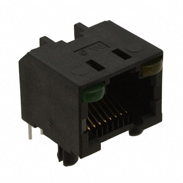 RJHSE-5084 CONN MOD JACK 8P8C R/A UNSHLD