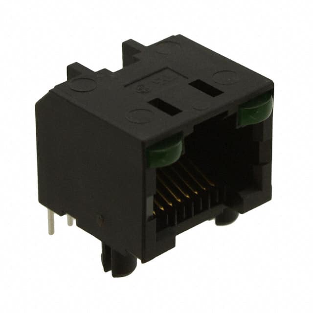 RJHSE-5085 CONN MOD JACK 8P8C R/A UNSHLD