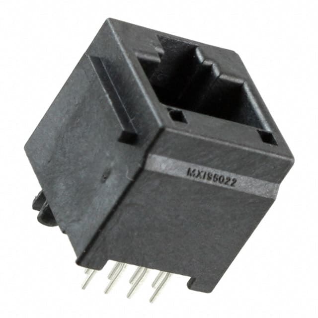 0955222887 CONN MOD JACK 8P8C VERT UNSHLD