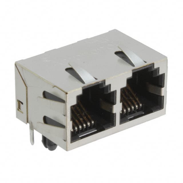 RJE0166202 CONN MOD JACK 6P6C R/A SHIELDED