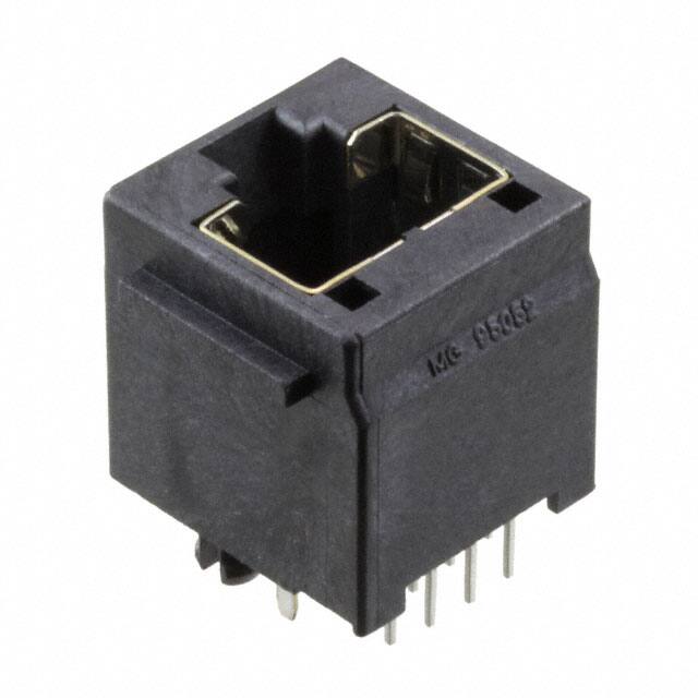 0955522887 CONN MOD JACK 8P8C VERT SHIELDED