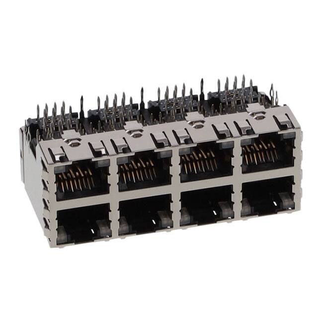 6368062-4 CONN MOD JACK 8P8C R/A SHIELDED