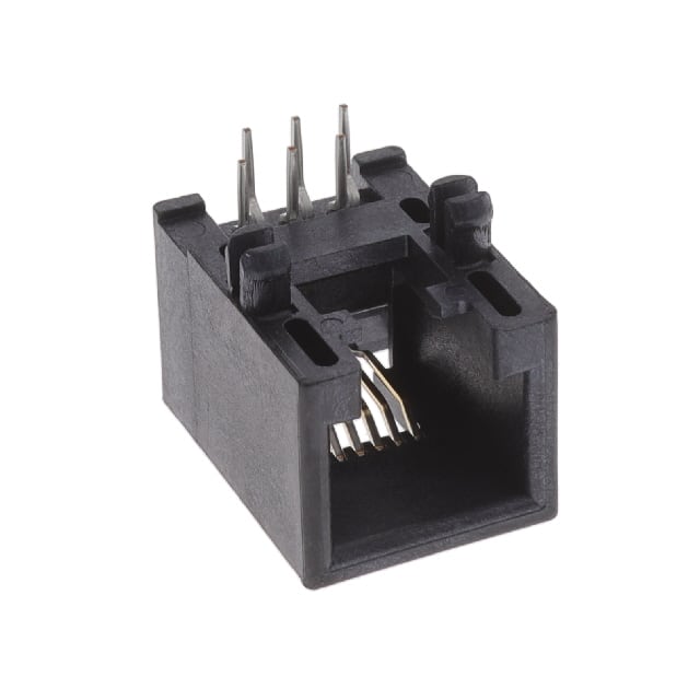 0955012611 CONN MOD JACK 6P6C R/A UNSHLD