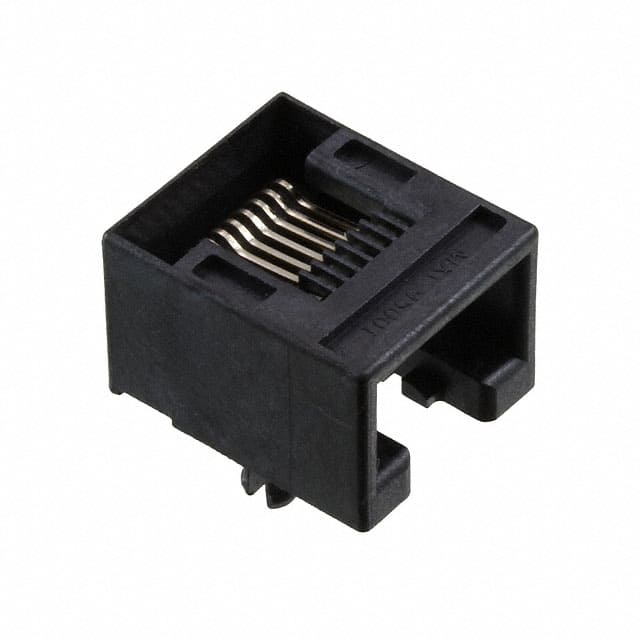 0955012881 CONN MOD JACK 8P8C R/A UNSHLD