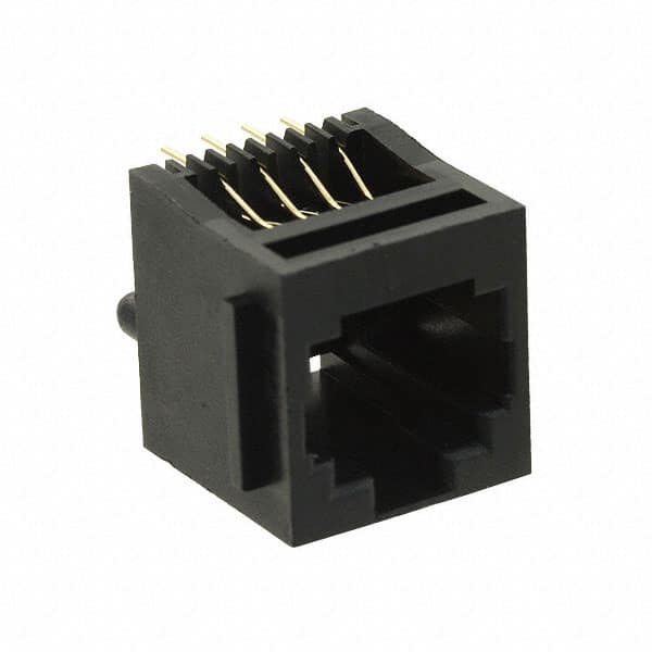 615008144221 CONN MOD JACK 8P8C VERT UNSHLD