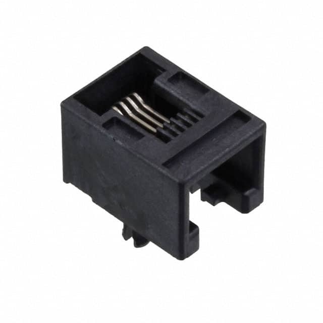 0955012641 CONN MOD JACK 6P4C R/A UNSHLD