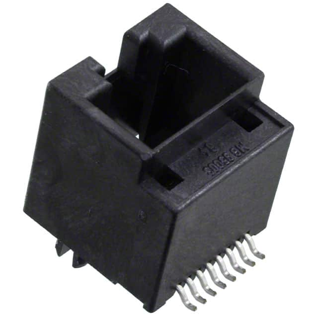 0955036891 CONN MOD JACK 8P8C VERT UNSHLD