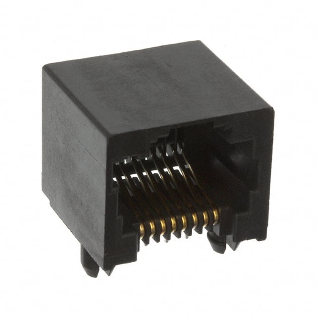 0446200001 CONN MOD JACK 8P8C R/A UNSHLD