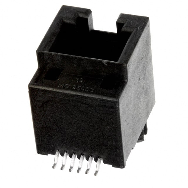0955036671 CONN MOD JACK 6P6C VERT UNSHLD