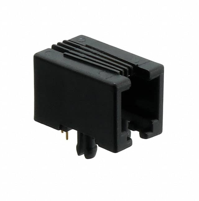 GMX-N-44 CONN MOD JACK 4P4C R/A UNSHLD