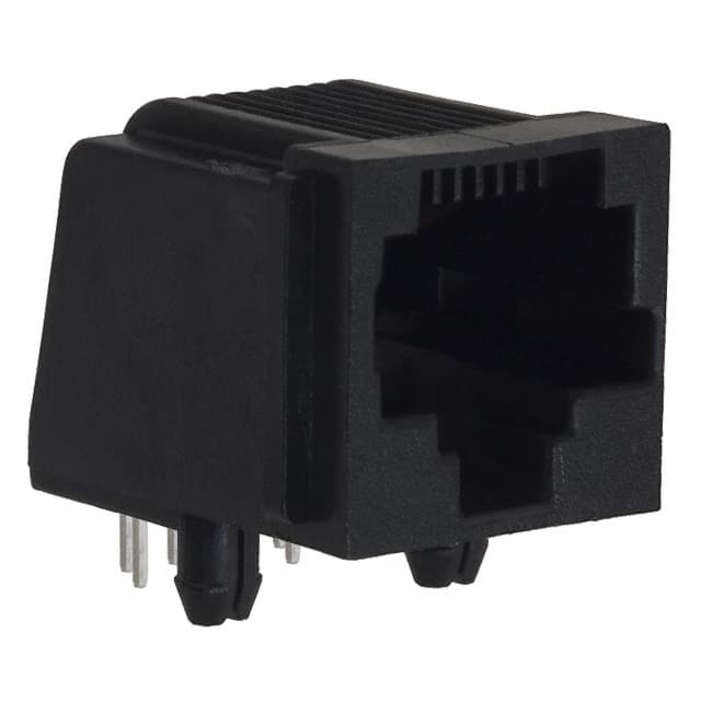 520252-4 CONN MOD JACK 8P8C R/A UNSHLD