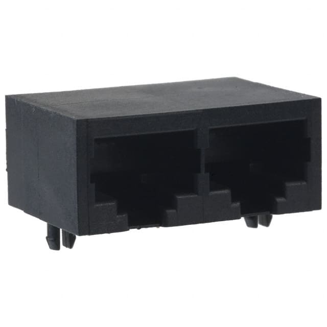 A00-216-660-450 CONN MOD JACK 8P8C R/A UNSHLD