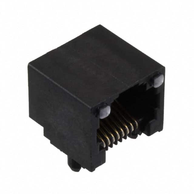 0438600007 CONN MOD JACK 8P8C R/A UNSHLD