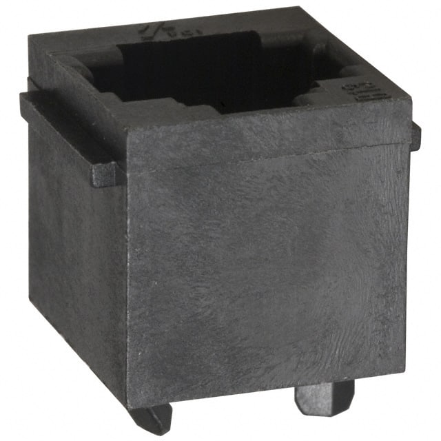69255-001LF CONN MOD JACK 8P8C VERT UNSHLD