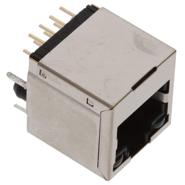 1734577-2 CONN MOD JACK 8P8C VERT SHIELDED