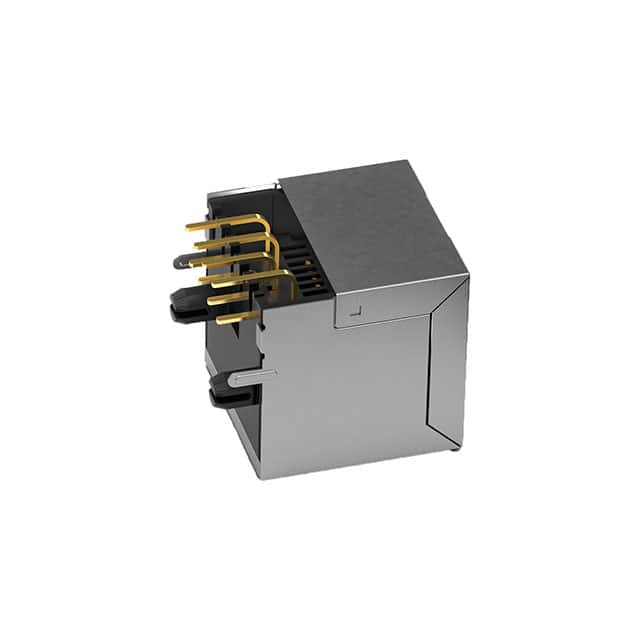615008160121 CONN MOD JACK 8P8C R/A SHIELDED