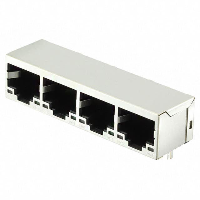 E5J88-032-01-L CONN MOD JACK 8P8C R/A SHIELDED