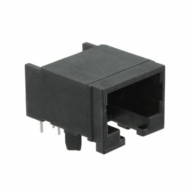 1116504-2 CONN MOD JACK 8P8C R/A UNSHLD