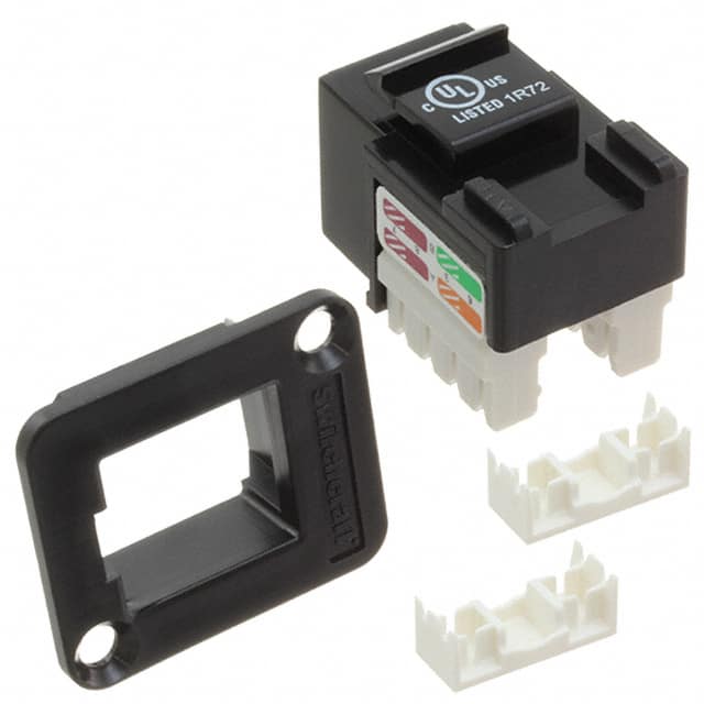 EHRJ45P5EIDC CONN MOD JACK 8P8C R/A UNSHLD