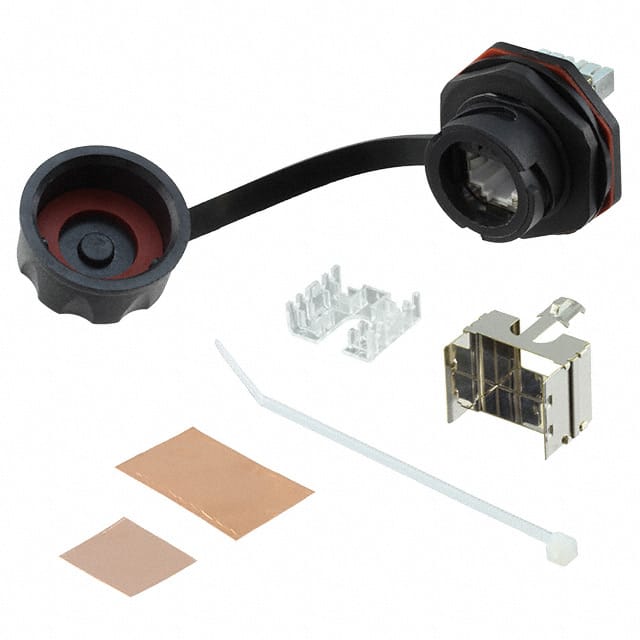 SS-60400-015 CONN MOD JACK 8P CAT5E SHLD IP67