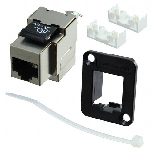 EHRJ45P6SIDC CONN MOD JACK 8P8C R/A SHLD