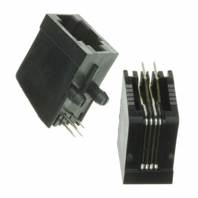 A-2004-3-4-N-R CONN MOD JACK 4P4C R/A UNSHLD