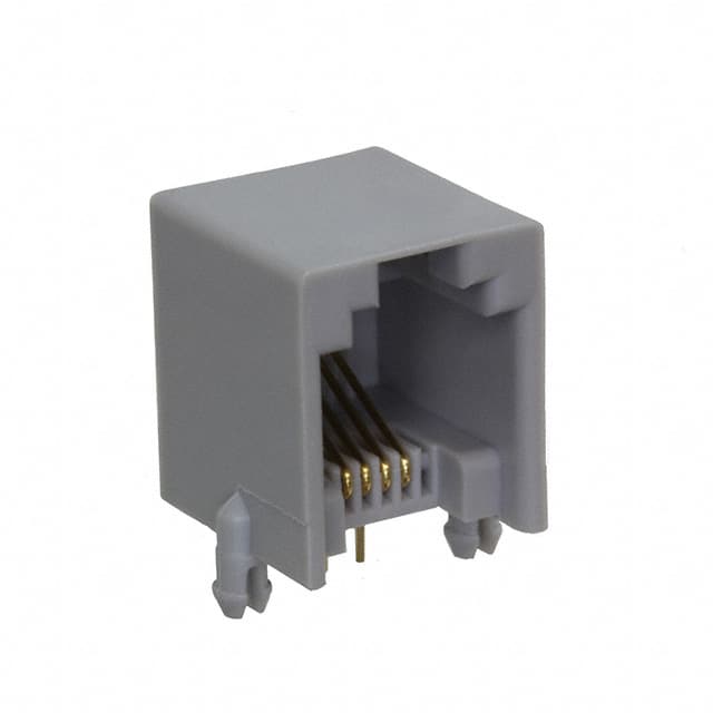 GLX-N-64M CONN MOD JACK 6P4C R/A UNSHLD