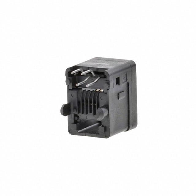 0428784218 CONN MOD JACK 4P4C VERT UNSHLD