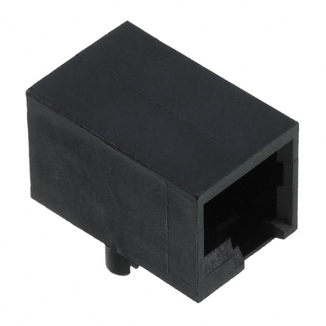 SS-6466-NF-OST CONN MOD JACK 6P6C R/A UNSHLD