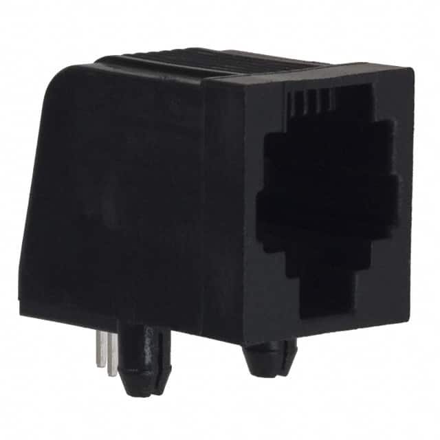 5555979-1 CONN MOD JACK 6P4C R/A UNSHLD
