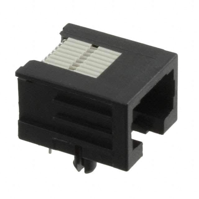1-215877-3 CONN MOD JACK 8P8C R/A UNSHLD