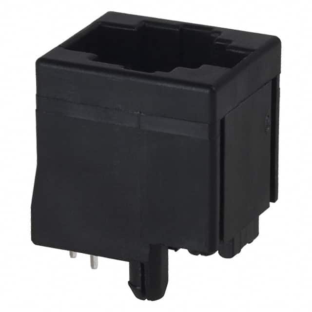 520425-2 CONN MOD JACK 6P4C VERT UNSHLD