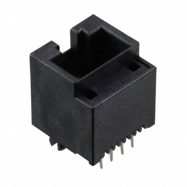 0855110001 CONN MOD JACK 8P8C VERT UNSHLD