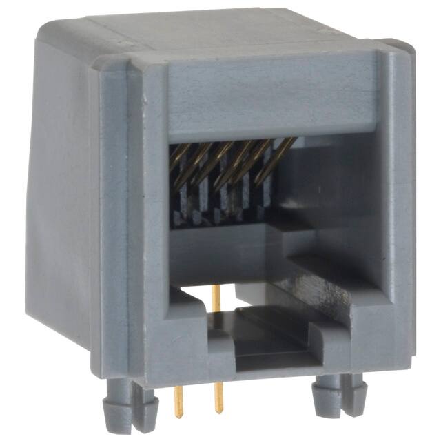 TM5RE1-66(20) CONN MOD JACK 6P6C R/A UNSHLD