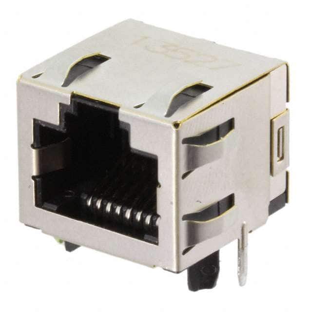 1-406541-9 CONN MOD JACK 8P8C R/A SHIELDED