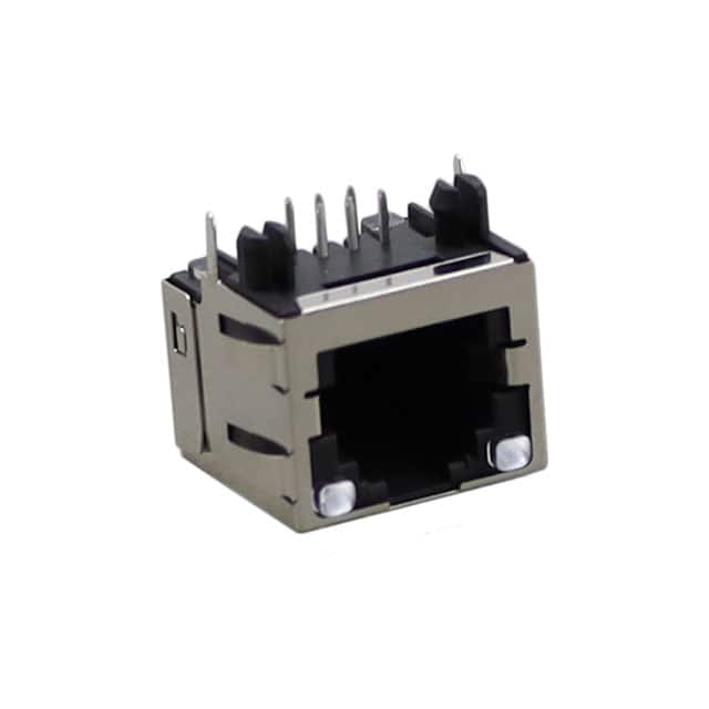 0438600011 CONN MOD JACK 6P6C R/A SHIELDED